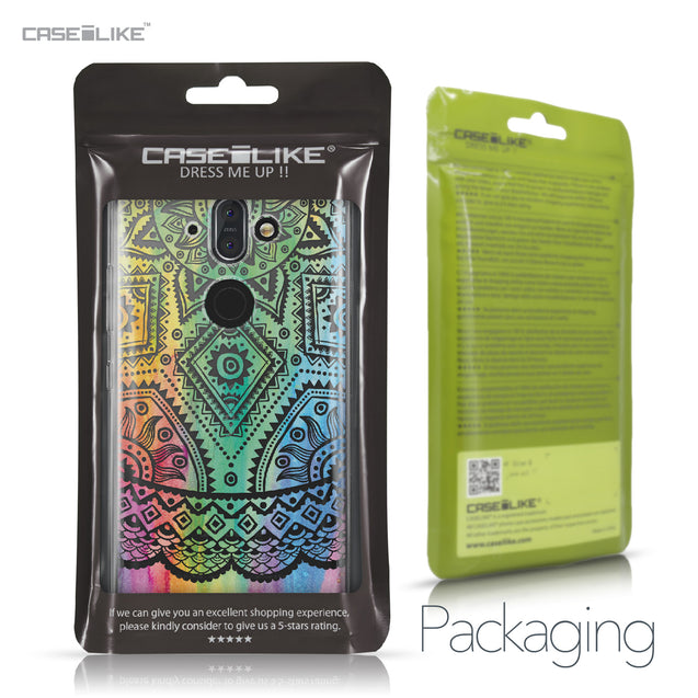 Nokia 9 case Indian Line Art 2064 Retail Packaging | CASEiLIKE.com