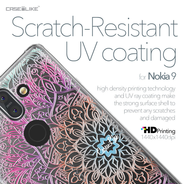 Nokia 9 case Mandala Art 2090 with UV-Coating Scratch-Resistant Case | CASEiLIKE.com