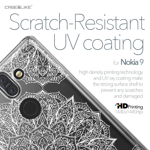 Nokia 9 case Mandala Art 2091 with UV-Coating Scratch-Resistant Case | CASEiLIKE.com