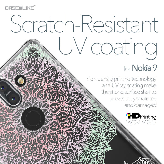 Nokia 9 case Mandala Art 2092 with UV-Coating Scratch-Resistant Case | CASEiLIKE.com