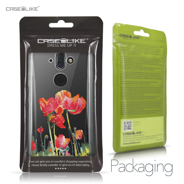 Nokia 9 case Watercolor Floral 2230 Retail Packaging | CASEiLIKE.com