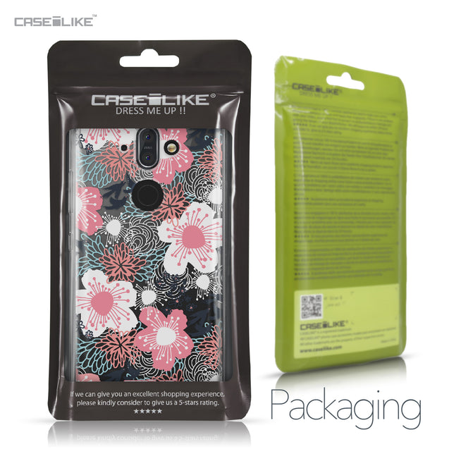Nokia 9 case Japanese Floral 2255 Retail Packaging | CASEiLIKE.com