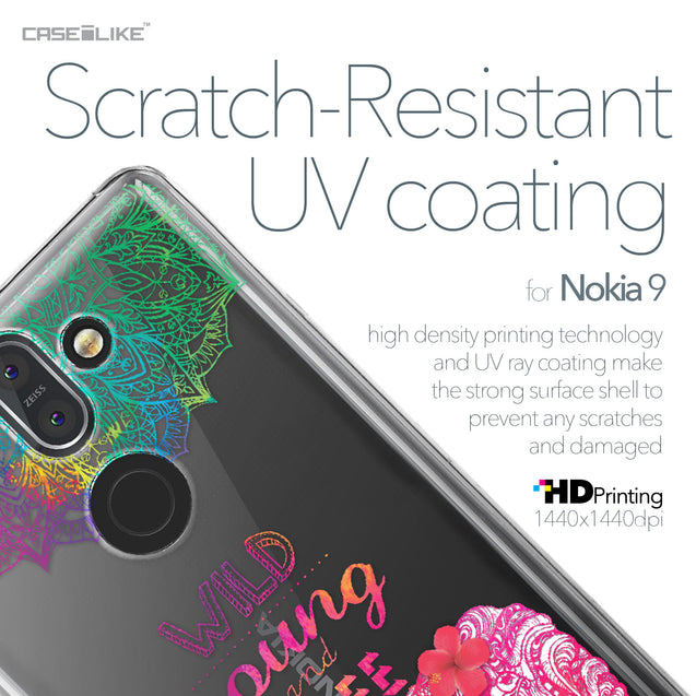 Nokia 9 case Mandala Art 2302 with UV-Coating Scratch-Resistant Case | CASEiLIKE.com