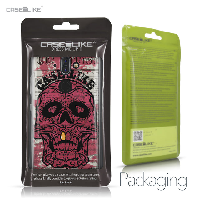 Nokia 9 case Art of Skull 2523 Retail Packaging | CASEiLIKE.com