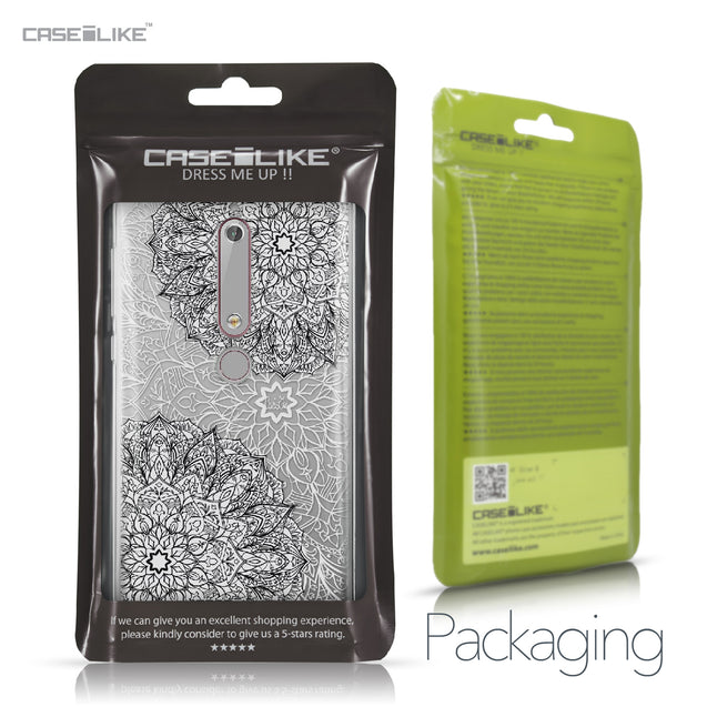 Nokia 6 (2018) case Mandala Art 2093 Retail Packaging | CASEiLIKE.com