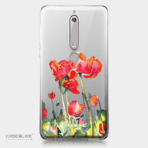 Nokia 6 (2018) case Watercolor Floral 2230 | CASEiLIKE.com