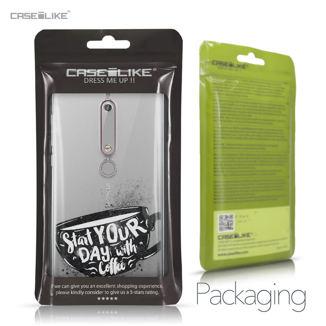Nokia 6 (2018) case Quote 2402 Retail Packaging | CASEiLIKE.com