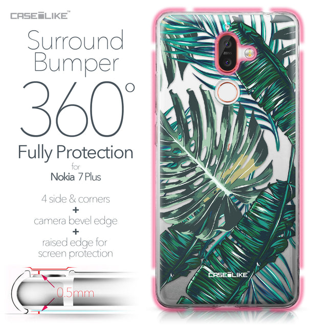 Nokia 7 Plus case Tropical Palm Tree 2238 Bumper Case Protection | CASEiLIKE.com