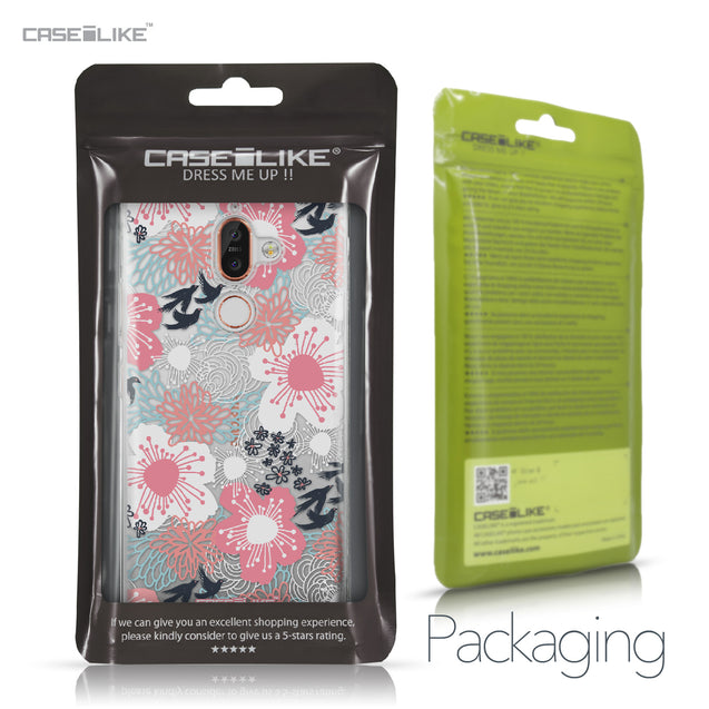 Nokia 7 Plus case Japanese Floral 2255 Retail Packaging | CASEiLIKE.com
