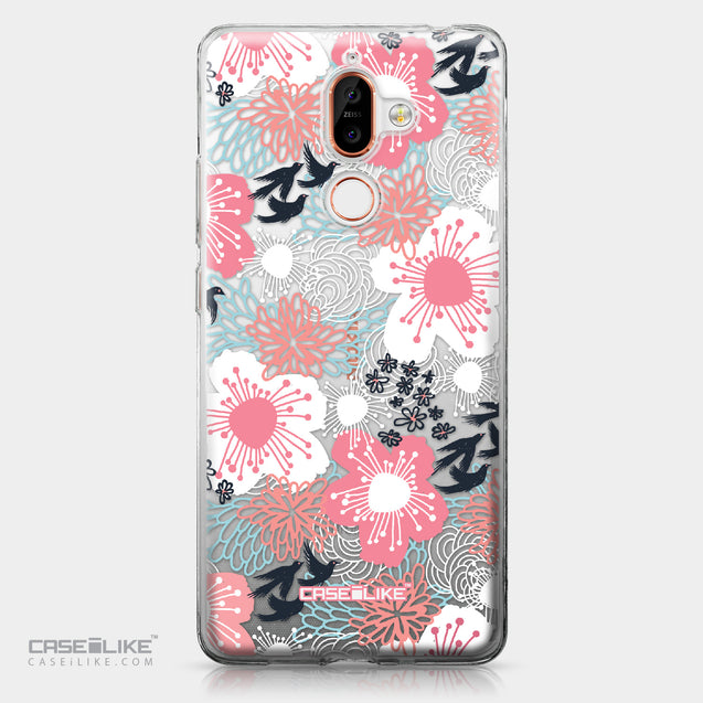 Nokia 7 Plus case Japanese Floral 2255 | CASEiLIKE.com