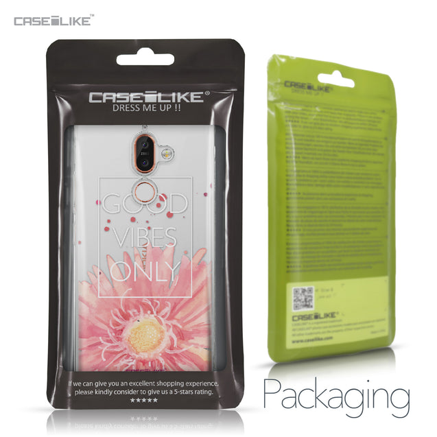 Nokia 7 Plus case Gerbera 2258 Retail Packaging | CASEiLIKE.com