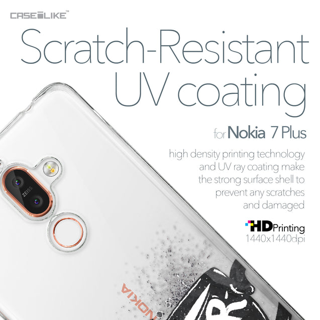 Nokia 7 Plus case Quote 2402 with UV-Coating Scratch-Resistant Case | CASEiLIKE.com