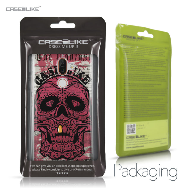 Nokia 7 Plus case Art of Skull 2523 Retail Packaging | CASEiLIKE.com