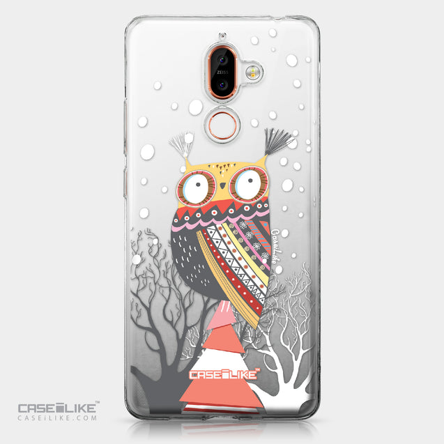 Nokia 7 Plus case Owl Graphic Design 3317 | CASEiLIKE.com