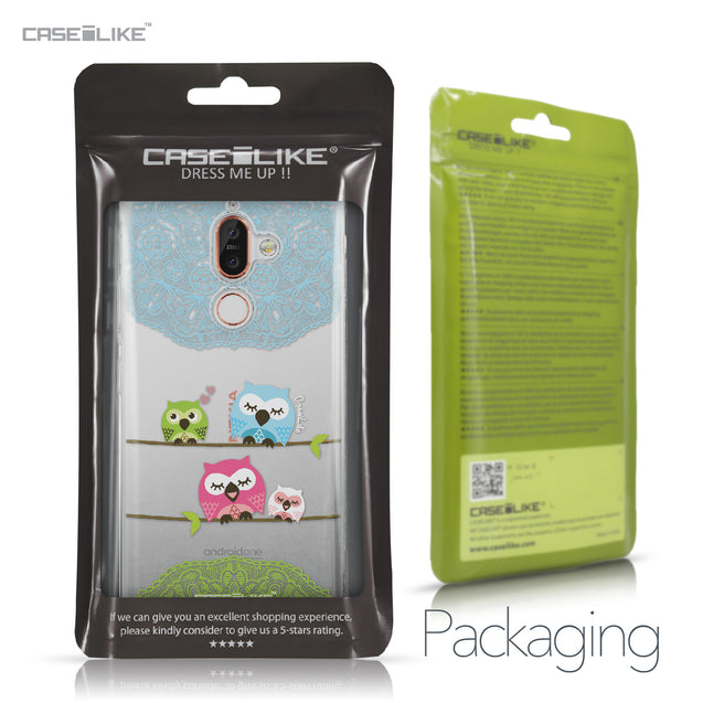 Nokia 7 Plus case Owl Graphic Design 3318 Retail Packaging | CASEiLIKE.com