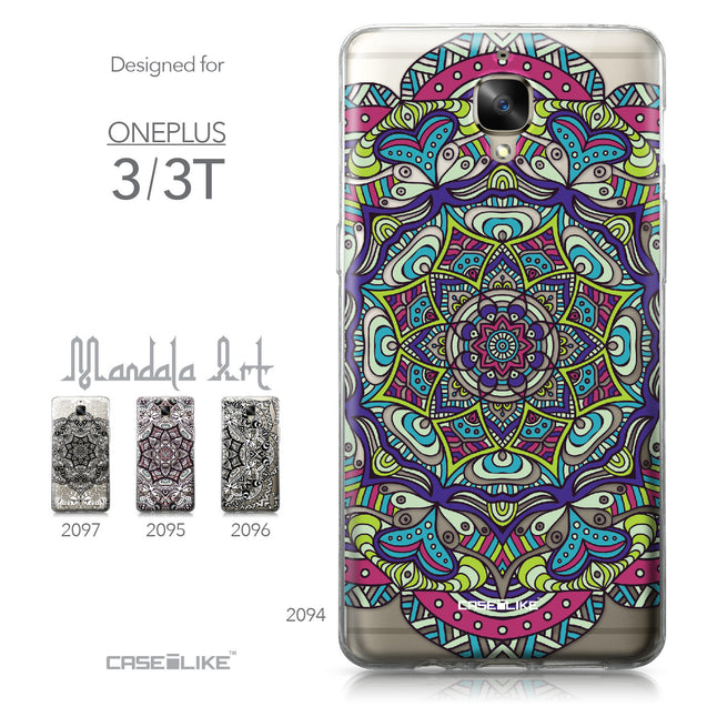 OnePlus 3/3T case Mandala Art 2094 Collection | CASEiLIKE.com