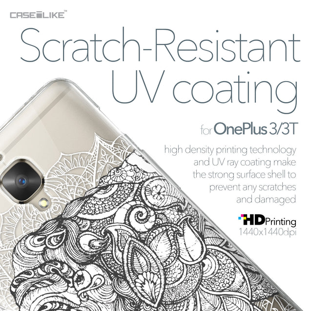 OnePlus 3/3T case Mandala Art 2300 with UV-Coating Scratch-Resistant Case | CASEiLIKE.com