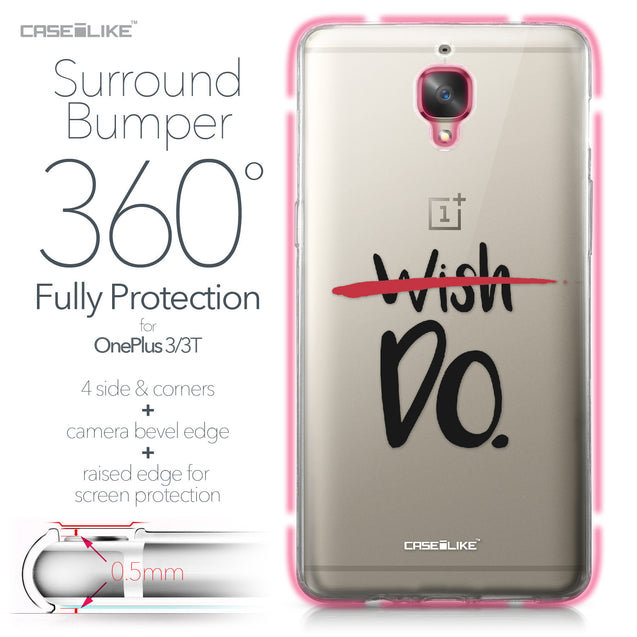 OnePlus 3/3T case Quote 2407 Bumper Case Protection | CASEiLIKE.com