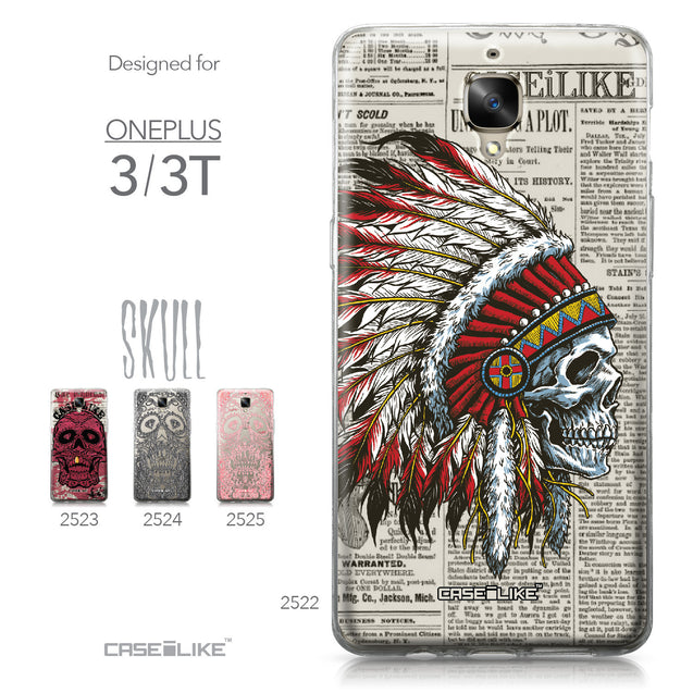 OnePlus 3/3T case Art of Skull 2522 Collection | CASEiLIKE.com