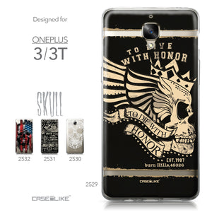 OnePlus 3/3T case Art of Skull 2529 Collection | CASEiLIKE.com