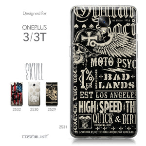OnePlus 3/3T case Art of Skull 2531 Collection | CASEiLIKE.com