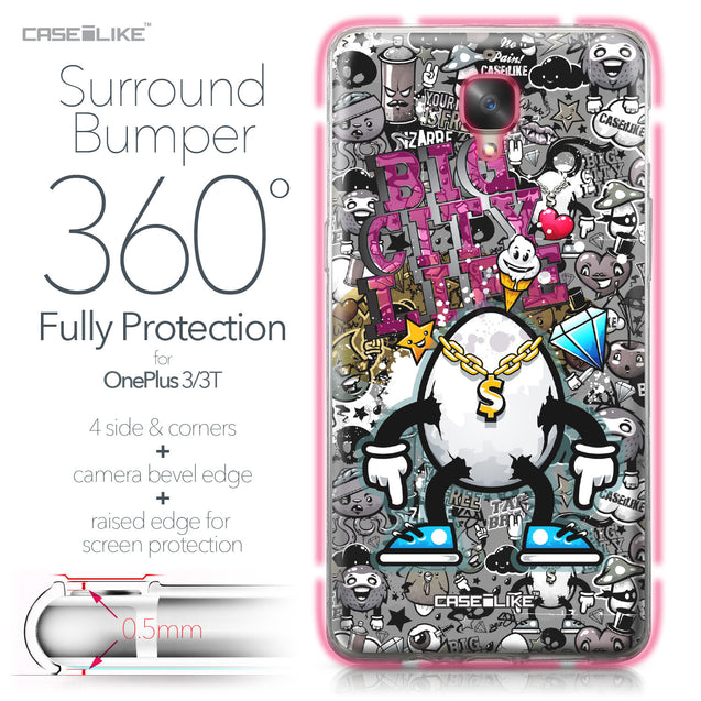 OnePlus 3/3T case Graffiti 2704 Bumper Case Protection | CASEiLIKE.com