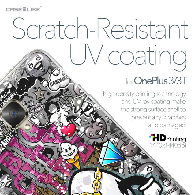 OnePlus 3/3T case Graffiti 2704 with UV-Coating Scratch-Resistant Case | CASEiLIKE.com