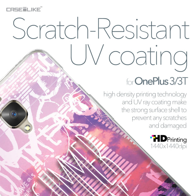 OnePlus 3/3T case Graffiti 2727 with UV-Coating Scratch-Resistant Case | CASEiLIKE.com