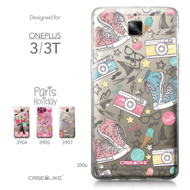 OnePlus 3/3T case Paris Holiday 3906 Collection | CASEiLIKE.com