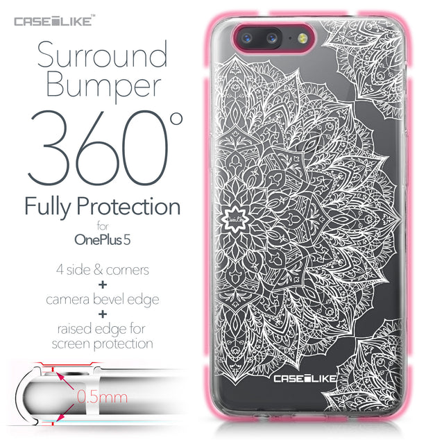 OnePlus 5 case Mandala Art 2091 Bumper Case Protection | CASEiLIKE.com