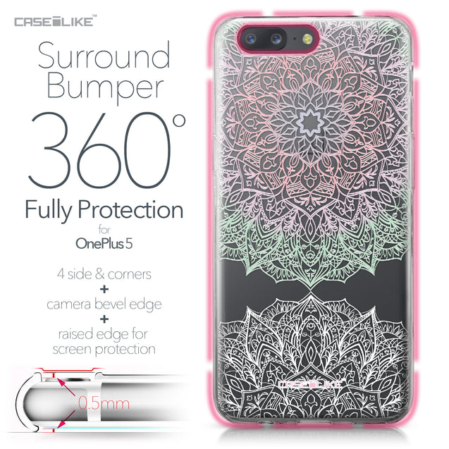 OnePlus 5 case Mandala Art 2092 Bumper Case Protection | CASEiLIKE.com