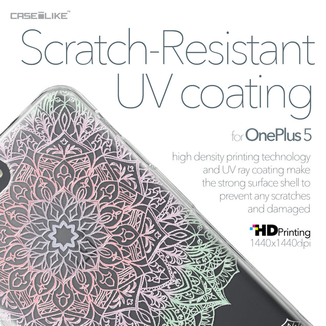 OnePlus 5 case Mandala Art 2092 with UV-Coating Scratch-Resistant Case | CASEiLIKE.com