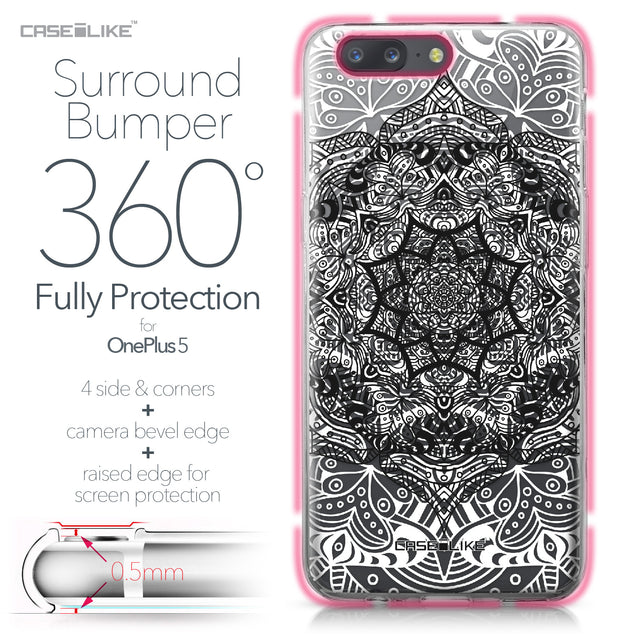 OnePlus 5 case Mandala Art 2097 Bumper Case Protection | CASEiLIKE.com