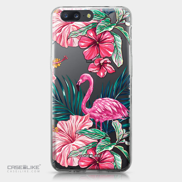 OnePlus 5 case Tropical Flamingo 2239 | CASEiLIKE.com