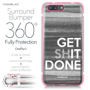 OnePlus 5 case Quote 2429 Bumper Case Protection | CASEiLIKE.com