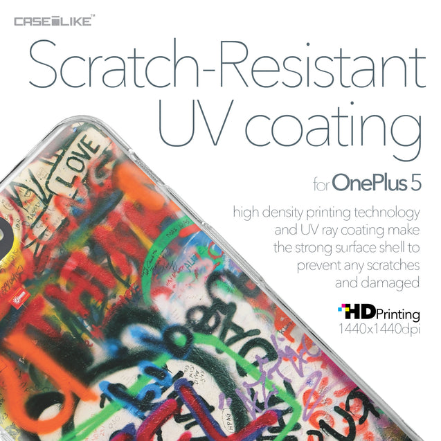 OnePlus 5 case Graffiti 2721 with UV-Coating Scratch-Resistant Case | CASEiLIKE.com