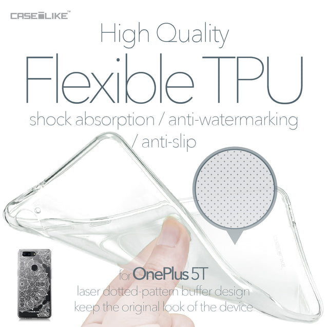 OnePlus 5T case Mandala Art 2091 Soft Gel Silicone Case | CASEiLIKE.com