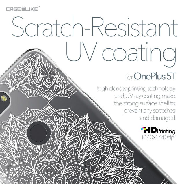 OnePlus 5T case Mandala Art 2091 with UV-Coating Scratch-Resistant Case | CASEiLIKE.com