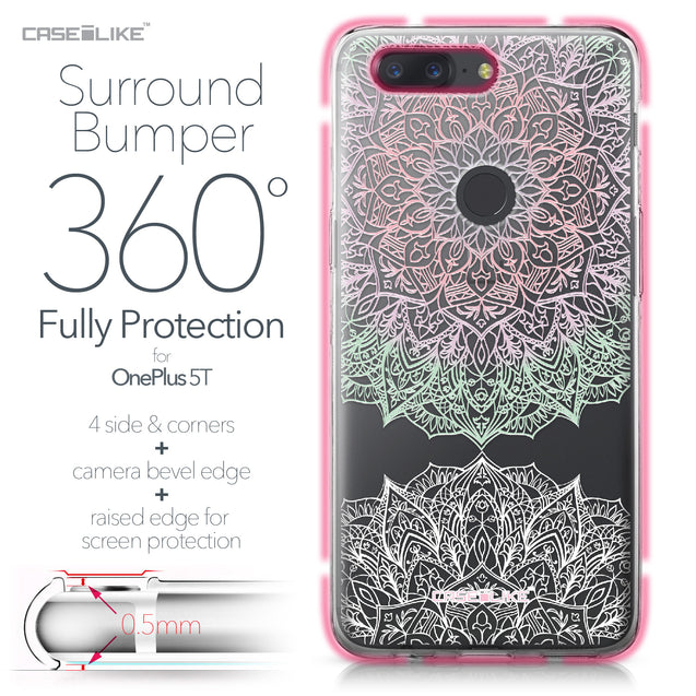 OnePlus 5T case Mandala Art 2092 Bumper Case Protection | CASEiLIKE.com