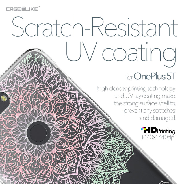 OnePlus 5T case Mandala Art 2092 with UV-Coating Scratch-Resistant Case | CASEiLIKE.com