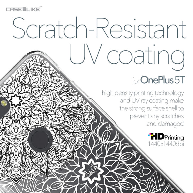 OnePlus 5T case Mandala Art 2093 with UV-Coating Scratch-Resistant Case | CASEiLIKE.com