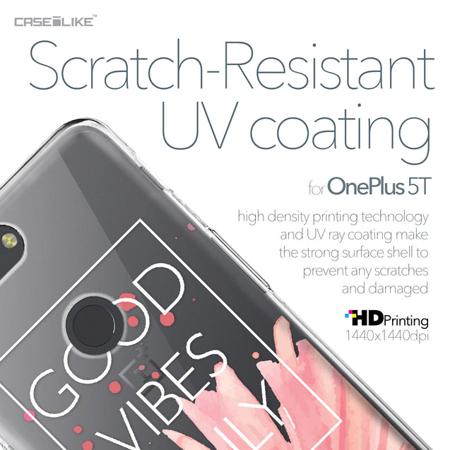 OnePlus 5T case Gerbera 2258 with UV-Coating Scratch-Resistant Case | CASEiLIKE.com