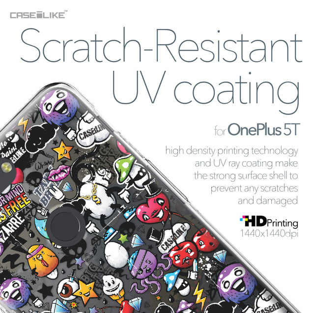 OnePlus 5T case Graffiti 2703 with UV-Coating Scratch-Resistant Case | CASEiLIKE.com