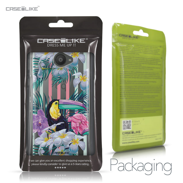 BQ Aquaris U / U Lite case Tropical Floral 2240 Retail Packaging | CASEiLIKE.com