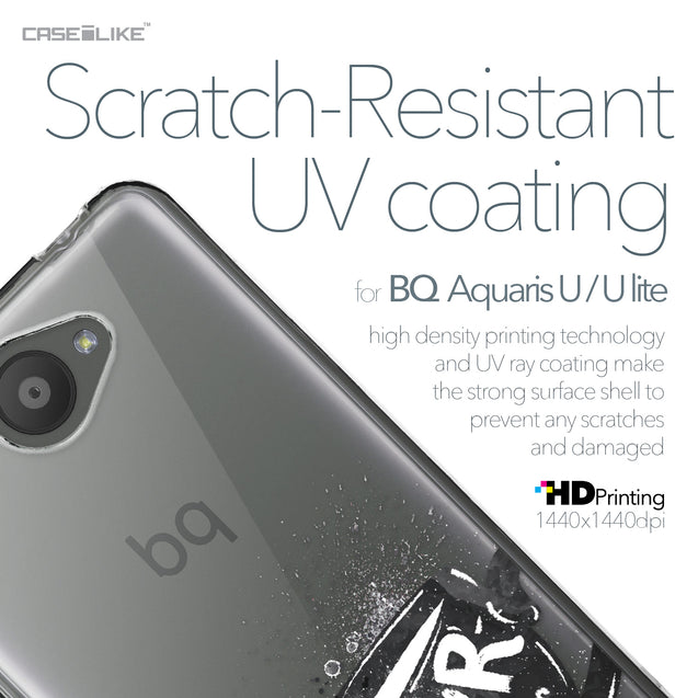BQ Aquaris U / U Lite case Quote 2402 with UV-Coating Scratch-Resistant Case | CASEiLIKE.com