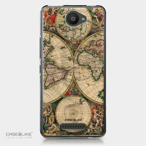 BQ Aquaris U / U Lite case World Map Vintage 4607 | CASEiLIKE.com