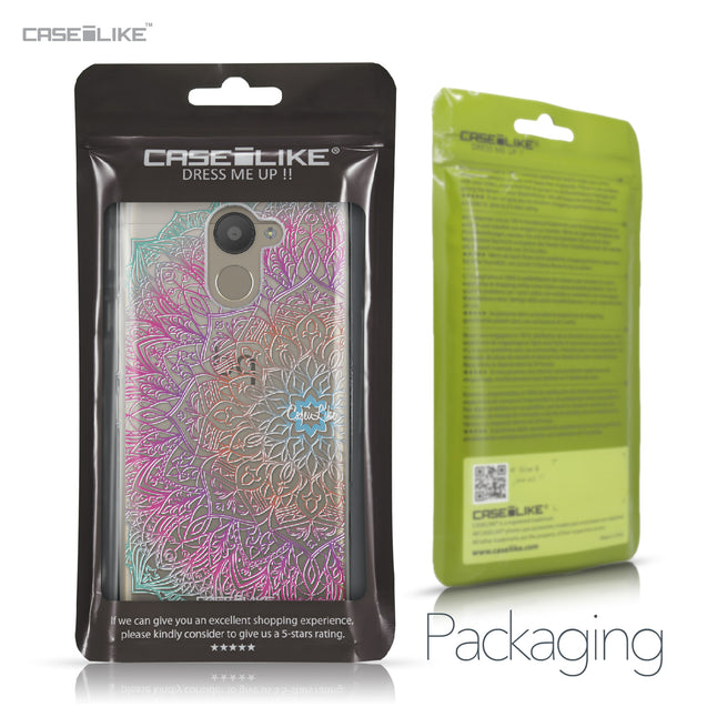 BQ Aquaris U Plus case Mandala Art 2090 Retail Packaging | CASEiLIKE.com