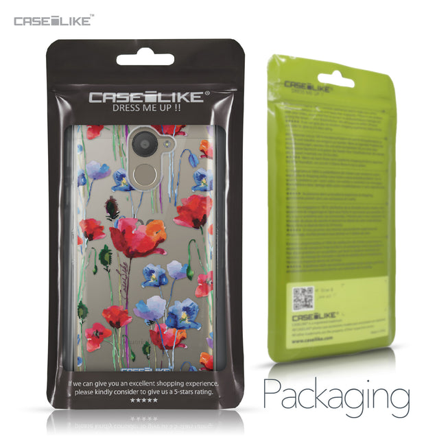 BQ Aquaris U Plus case Watercolor Floral 2234 Retail Packaging | CASEiLIKE.com
