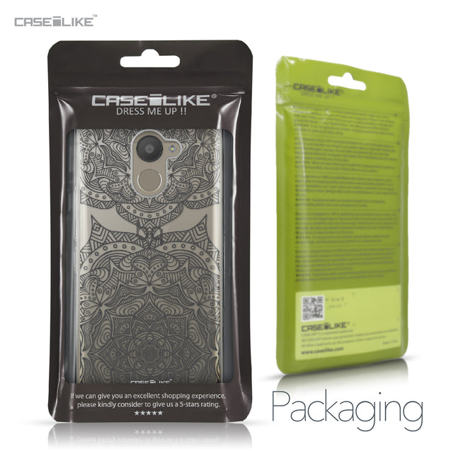 BQ Aquaris U Plus case Mandala Art 2304 Retail Packaging | CASEiLIKE.com