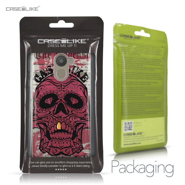 BQ Aquaris U Plus case Art of Skull 2523 Retail Packaging | CASEiLIKE.com